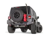 Warn Elite Series Rear Bumpers for 2018-2021 WRANGLER - 102190 Bumper, Series, Rear, Fabricated, Steel, Black Powdercoated, Jeep, Each thumbnail 1