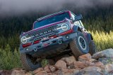 Warn Elite Series Front Bumpers for 2021 BRONCO - 107856 Bumper, Series, Fabricated, Steel, Black Powdercoated, Front, with Grille Guard, Ford, Each thumbnail 1