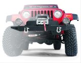 Warn Wrangler Winch Mounting Plates 13910 Plate, Steel, Black Powdercoated, Jeep, Each thumbnail 1