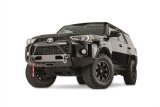 Warn Semi-Hidden Kit Winch Mounting Systems for 2014-2020 4RUNNER - 100022 Mount, Semi Hidden, Bumper Style, Steel, Black Powdercoated, Toyota, Each thumbnail 2