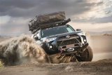 Warn Semi-Hidden Kit Winch Mounting Systems for 2014-2020 4RUNNER - 100022 Mount, Semi Hidden, Bumper Style, Steel, Black Powdercoated, Toyota, Each thumbnail 7