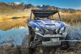4,500 lbs. Warn Axon 45RC Powersport Winch 101240 Winch, 45RC, Electric, 12 V, lbs., Hawse Fairlead, 27 ft. Length Synthetic Rope, Handlebar Switch Remote, Each thumbnail 3