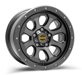 Warn Epic Moonsault Gunmetal Wheels 17x8.5 Wheel, Moonsault, Gunmetal, Gloss, Aluminum, 17 in. x 8.50 in., 5 x 5 in. Bolt Circle, 4.75 in. Backspace, Each thumbnail 1