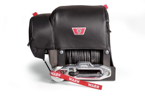 Warn Stealth Series Winch Covers 102643 Cover, Series, Vinyl, Black, M8274, Each thumbnail 1