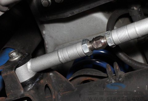 Steeda Panhard Bars for 2005-2014 MUSTANG - 555-2551-A Bar, Chromoly, Silver Powdercoated, Ford, Each thumbnail 1