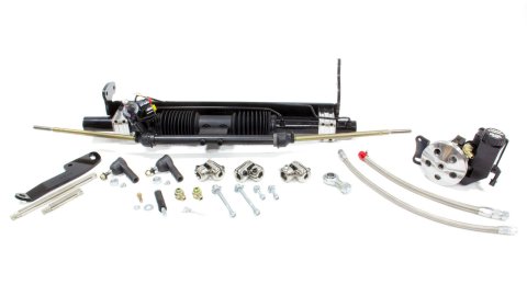 UniSteer Rack and Pinions for 1968-1972 CHEVELLE - 8010740-01 Pinion, Black, Power, Chevy, Big Block, Kit thumbnail 1