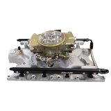 FiTech Ultra Port EFI SBF 351W Systems 30-18-414 Fuel Injection Systems, EFI, Offenhauser VPI, Intake Manifold, Gold Throttle Body, ECM, Gasoline, E85, 1000 HP, Ford, 351W, Kit thumbnail 7