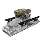 FiTech Ultra Port EFI BBC Systems 30-11-414 Fuel Injection Systems, EFI, Intake Manifold, Gold Throttle Body, ECM, Gasoline, E85, 1000 HP, Chevy, Big Block, Oval Port, Kit thumbnail 5