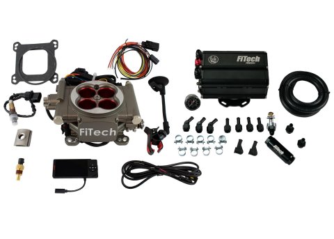 FiTech Go Street EFI 400 HP Self-Tuning Fuel Injection Systems with Force 35503 Systems, Systems, Throttle Body, 4.5 in. Display User Interface, Regulator, Kit thumbnail 2