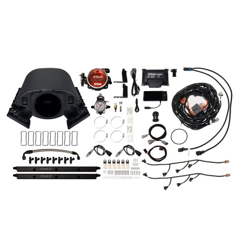 FiTech Ultimate Rebel LS 500 HP EFI Fuel Injection Systems 70088 System, EFI, Short Intake, without Transmission Controller, Chevy, LS1/LS2/LS6, Kit thumbnail 1