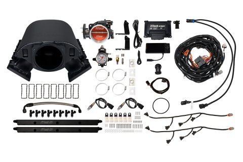 FiTech Ultimate Rebel LS 500 HP EFI Fuel Injection Systems 70088 System, EFI, Short Intake, without Transmission Controller, Chevy, LS1/LS2/LS6, Kit thumbnail 5