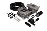 FiTech Go EFI 2x4 625 HP System Fuel Injection Master Kits 31061 System, Dual-Quad Self-Tuning, Throttle Body, Polished, Injectors, ECM, Kit thumbnail 1
