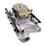 FiTech Ultra Port EFI SBF 351W Systems 30-18-514 Fuel Injection Systems, EFI, Offenhauser VPI, Intake Manifold, Gold Throttle Body, ECM, Gasoline, E85, 500 HP, Ford, 351W, Kit thumbnail 5