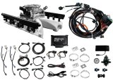 FiTech Ultra Port EFI LS Systems 37013 Fuel Injection Systems, EFI, LS3 Intake Manifold, Brilliant Finish Throttle Body, Gasoline, 750 HP, Chevy, LS, Kit thumbnail 1