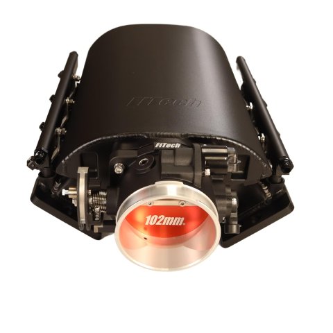 FiTech Ultimate Rebel LS 750 HP EFI Fuel Injection Systems 70090 System, EFI, Short Intake, without Transmission Controller, Chevy, LS1/LS2/LS6, Kit thumbnail 2