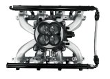 FiTech Ultra Port EFI LS Systems 37015 Fuel Injection Systems, EFI, LS1 Intake Manifold, Black Finish Throttle Body, Gasoline, 750 HP, Chevy, LS, Kit thumbnail 2