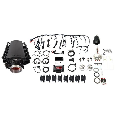 FiTech Ultimate LS 1,000 HP EFI Short LS3 Port Intake Fuel Injection Master Kits 78935 1000 System With Kit