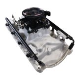 FiTech Ultra Port EFI SBF 351W Systems 30-18-611 Fuel Injection Systems, EFI, Offenhauser VPI, Intake Manifold, Uni Black Throttle Body, ECM, Gasoline, E85, 750 HP, Ford, 351W, Kit thumbnail 5