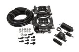 FiTech Go EFI 2x4 625 HP System Fuel Injection Master Kits 31062 System, Dual-Quad Self-Tuning, Throttle Body, Black Powdercoated, Injectors, ECM, Kit thumbnail 1