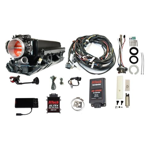 FiTech Ultra Ram EFI 800 HP Regulated In-Tank Pump/Go-Spark Fuel Injection Master Kits 96232 Chevy Big Block Rectangle Port System With Kit thumbnail 2