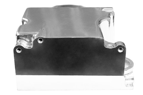 FiTech Plus LS Swap Oil Pans 130101 Pan, Engine Swap, Standard Profile, Cast Aluminum, Polished, 6.00 Quart Capacity, 4.25 in. Stroke Clearance, Chevy, LS, V8, Each
