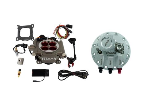 FiTech Fuel Injection Systems 36303 Systems, Go Street 400 HP Cast EFI System With Go Returnless In-Tank Module Master Kit