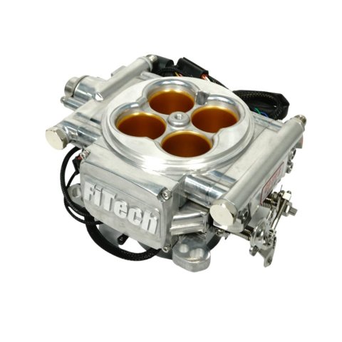 FiTech Go EFI 8 Power Adder Plus 1200 HP Fuel Injection Systems 30013 Bright Aluminum Finish System