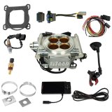 FiTech Go EFI 8 Power Adder Plus 1200 HP Fuel Injection Systems 30013 Bright Aluminum Finish System thumbnail 2