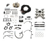 FiTech Ultimate Retro LS EFI 750 HP Fuel Injection Systems 37006 Port Classic Gold System With Cast LS1 Intake thumbnail 3
