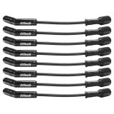 FiTech Go-Spark Ceramic Spark Plug Wire Sets 90021 Wires, Go-Spark, Universal, Ceramic, Black, 8mm, Spiral Core, 135 Degree Boots, LS Engine, LT Engine, Set thumbnail 1