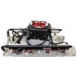 FiTech Go Port EFI Complete Fuel Injection Systems 30203 System, EFI, Offenhauser Intake Manifold, 750 HP Max, Satin Black Throttle Body, Injectors, ECM, 351W Small Block Ford, Kit thumbnail 9