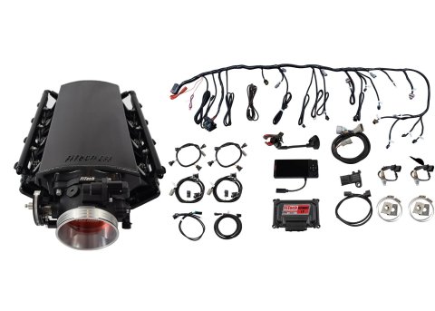 FiTech Ultimate LS 1,000 HP EFI Fuel Injection Systems 70031 System, EFI, HP, Short Cathedral Port, LS1/LS2/LS6, With Transmission Controller, Kit