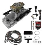 FiTech Ultra Port EFI BBC Systems 30-10-514 Fuel Injection Systems, EFI, Intake Manifold, Gold Throttle Body, ECM, Gasoline, E85, 500 HP, Chevy, Big Block, Rectangle Port, Kit thumbnail 7