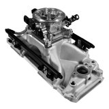 FiTech Ultra Port EFI BBC Systems 30-11-610 Fuel Injection Systems, EFI, Intake Manifold, Uni Brilliant Throttle Body, ECM, Gasoline, E85, 750 HP, Chevy, Big Block, Oval Port, Kit thumbnail 2