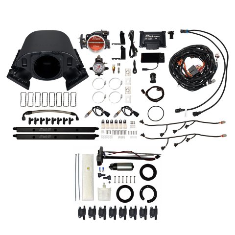 FiTech Ultimate Rebel LS 500 HP EFI Fuel Injection Systems 78488 System, Rebel, HP, Cathedral Port, 92mm, In-Tank Pump, LS3 Coils, 36 Lb., EV1, Without Transmission Controller, Kit