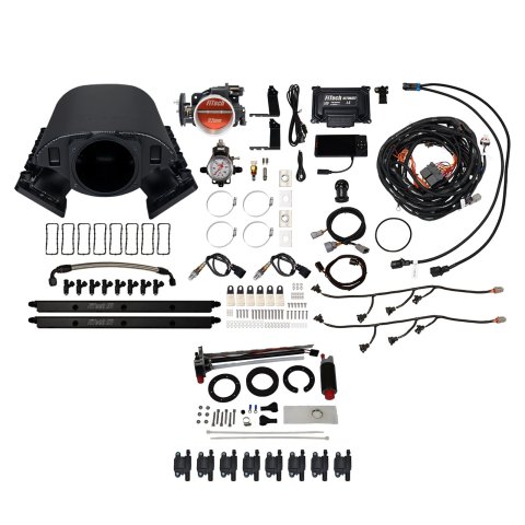 FiTech Ultimate Rebel LS 500 HP EFI Fuel Injection Systems 78689 System, Rebel, HP, Cathedral Port, 92mm, In-Tank Pump, LS3 Coils, 36 Lb., EV1, With Transmission Controller, Kit