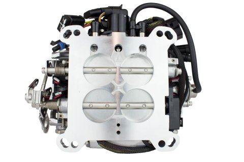 FiTech Go EFI 4 600 HP Self-Tuning Fuel Injection Systems 30001 System, 600HP Self-Tuning, Throttle Body, Tumble Polished,Kit thumbnail 2