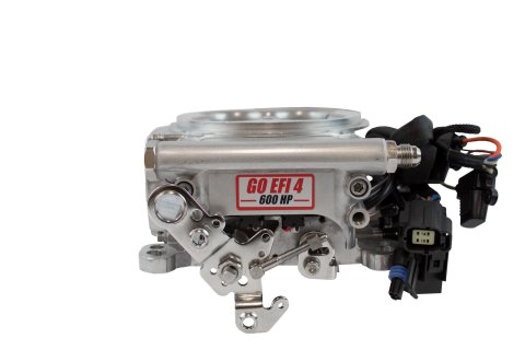 FiTech Go EFI 4 600 HP Self-Tuning Fuel Injection Systems 30001 System, 600HP Self-Tuning, Throttle Body, Tumble Polished,Kit thumbnail 5