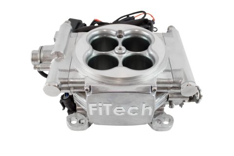 FiTech Go EFI 4 600 HP Self-Tuning Fuel Injection Systems 30001 System, 600HP Self-Tuning, Throttle Body, Tumble Polished,Kit thumbnail 6