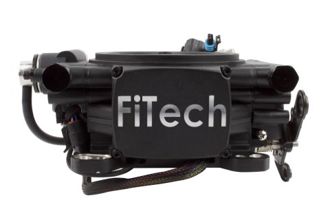 FiTech MeanStreet EFI 800 HP Self-Tuning Fuel Injection Systems 30008 System, 800HP Self-Tuning, Throttle Body, Satin Black, Injectors, ECM, Kit thumbnail 7