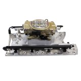 FiTech Ultra Port EFI SBF 351W Systems 30-18-614 Fuel Injection Systems, EFI, Offenhauser VPI, Intake Manifold, Gold Throttle Body, ECM, Gasoline, E85, 750 HP, Ford, 351W, Kit thumbnail 8