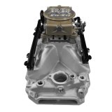 FiTech Ultra Port EFI BBC Systems 30-11-514 Fuel Injection Systems, EFI, Intake Manifold, Gold Throttle Body, ECM, Gasoline, E85, 500 HP, Chevy, Big Block, Oval Port, Kit thumbnail 4