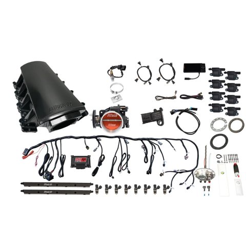 FiTech Ultimate LS 500 HP EFI Short LS7 Port Intake Fuel Injection Master Kits 78815 System With Kit