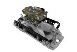 FiTech Ultra Port EFI BBC Systems 30-10-414 Fuel Injection Systems, EFI, Intake Manifold, Gold Throttle Body, ECM, Gasoline, E85, 1000 HP, Chevy, Big Block, Rectangle Port, Kit thumbnail 1
