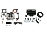 FiTech Go EFI 4 600 HP Self-Tuning Fuel Injection Systems 35501 Systems, Bright Aluminum System With Force Mini Delivery Master Kit thumbnail 1