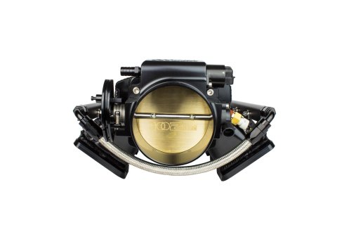 FiTech Ultimate LS Loaded Intake Manifold Kits 70078 Manifold, Intake, Raised Rectangular Port LS7, Aluminum, Black Anodized, 750 HP, Kit thumbnail 1