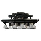 FiTech Ultimate Retro LS EFI 750 HP Fuel Injection Systems 37002 Systems, Port Matte Black System With LS3 Intake thumbnail 2