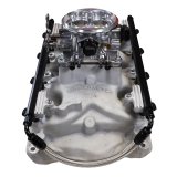 FiTech Ultra Port EFI SBF 351W Systems 30-18-610 Fuel Injection Systems, EFI, Offenhauser VPI, Intake Manifold, Uni Brilliant Throttle Body, ECM, Gasoline, E85, 750 HP, Ford, 351W, Kit thumbnail 1