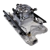 FiTech Ultra Port EFI SBF 351W Systems 30-18-610 Fuel Injection Systems, EFI, Offenhauser VPI, Intake Manifold, Uni Brilliant Throttle Body, ECM, Gasoline, E85, 750 HP, Ford, 351W, Kit thumbnail 6
