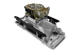 FiTech Ultra Port EFI BBC Systems 30-10-614 Fuel Injection Systems, EFI, Intake Manifold, Gold Throttle Body, ECM, Gasoline, E85, 750 HP, Chevy, Big Block, Rectangle Port, Kit thumbnail 1